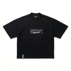 Black/White 'FS/2026' Oversized Tee - Getgot™ ClothingXS