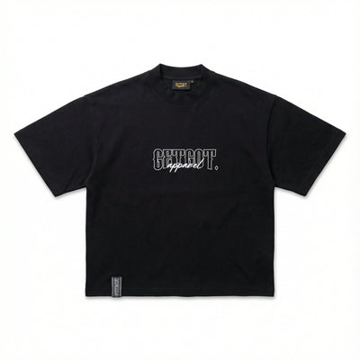 Black/White 'FS/2026' Oversized Tee - Getgot™ ClothingXS