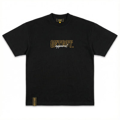 Black/Yellow 'FS/2026' Oversized Tee - Getgot™ ClothingXS