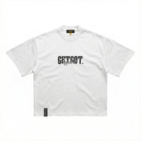 White/Black 'FS/2026' Oversized Tee - Getgot™ ClothingXS